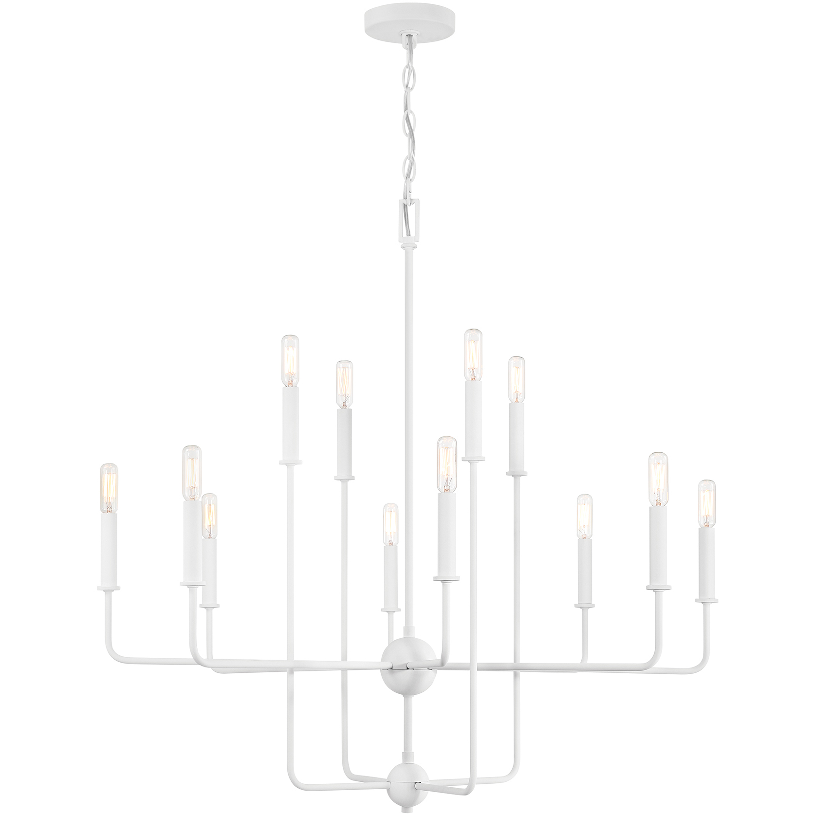 Avondale 12 Light 34 inch Bisque White Chandelier Ceiling Light, Essentials