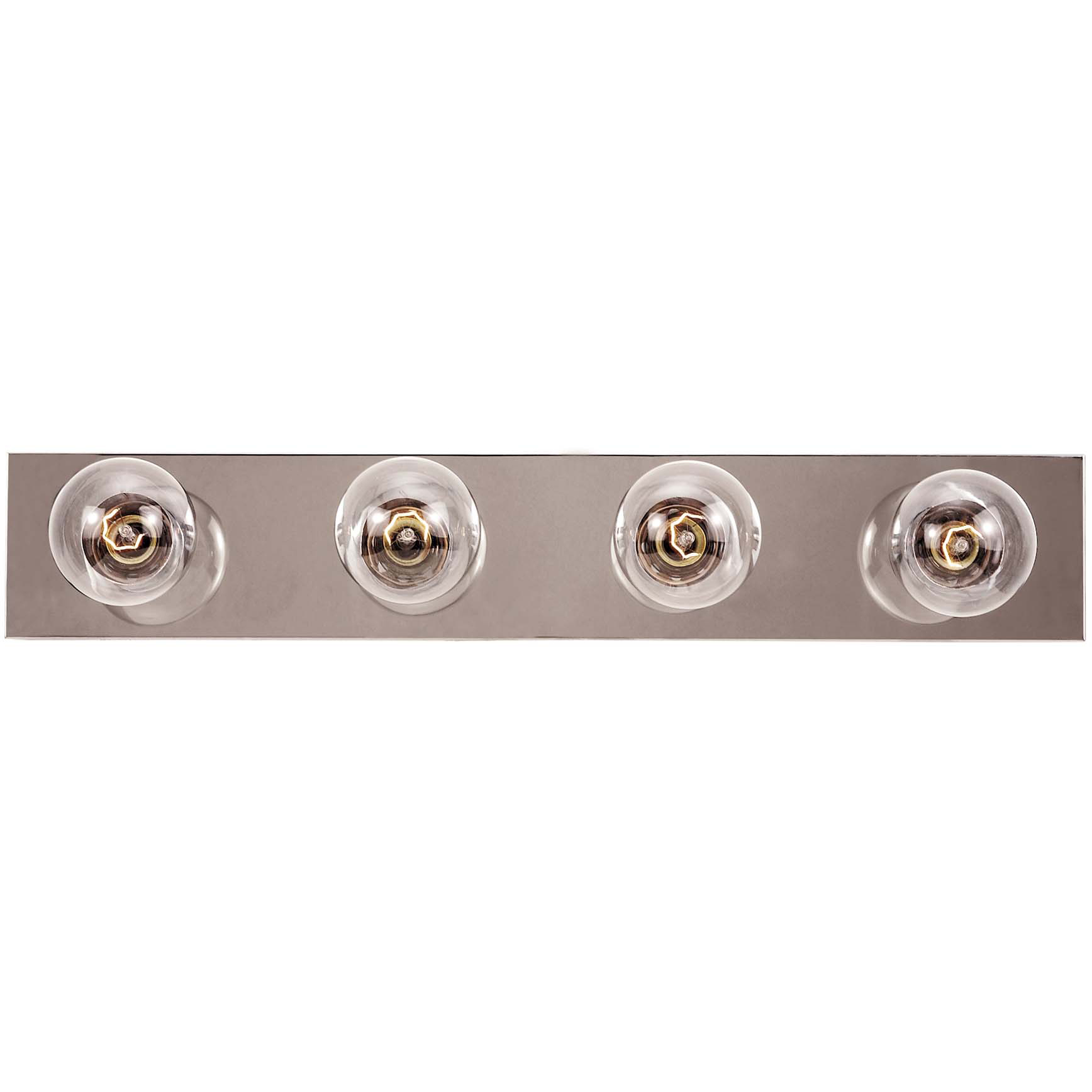 Bar 4 Light 24 inch Polished Chrome Bathroom Vanity Light Wall Light