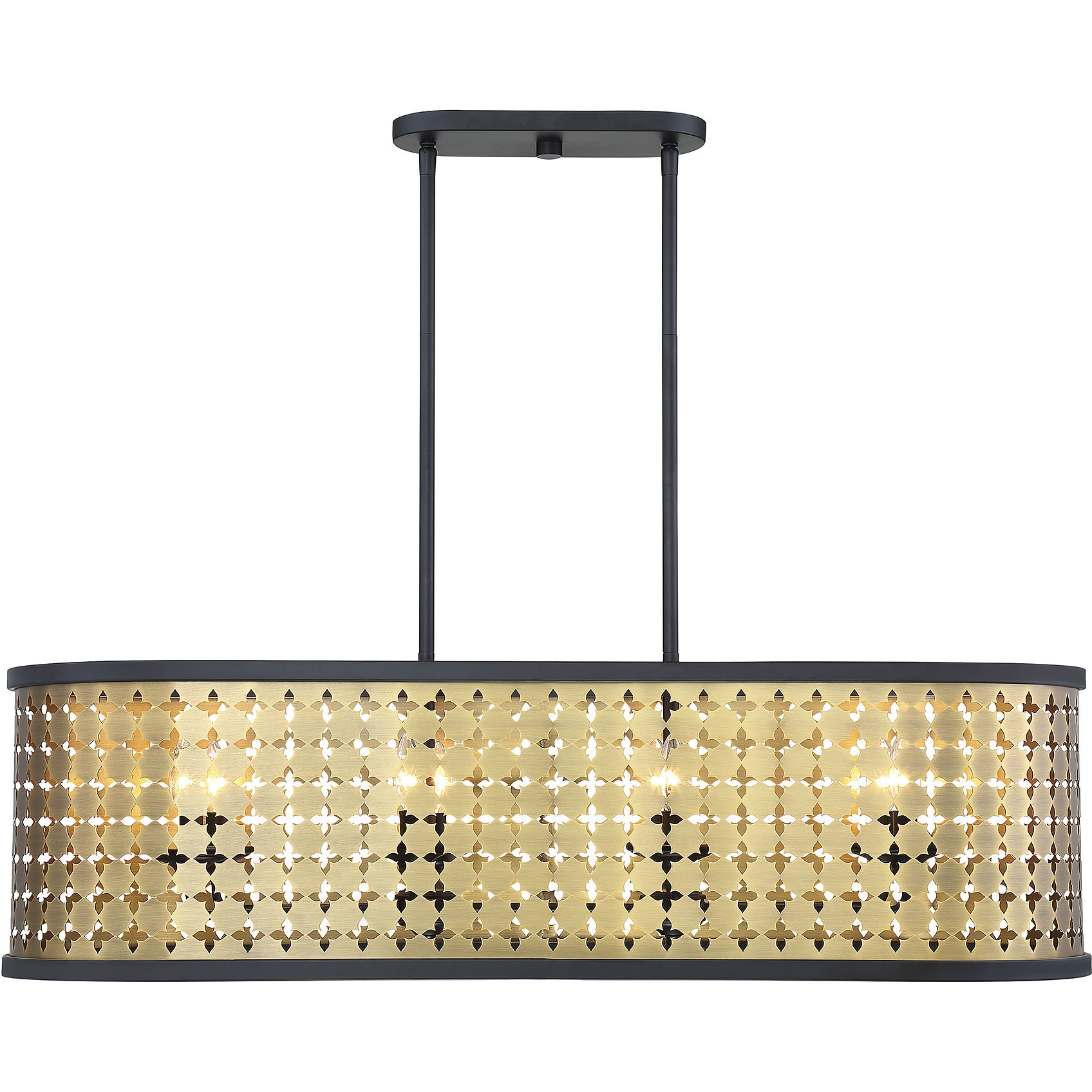 Pelham 8 Light 40 inch Castillo Linear Chandelier Ceiling Light