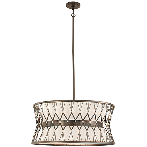 Joliet 6 Light 22 inch Rumba Pendant Ceiling Light