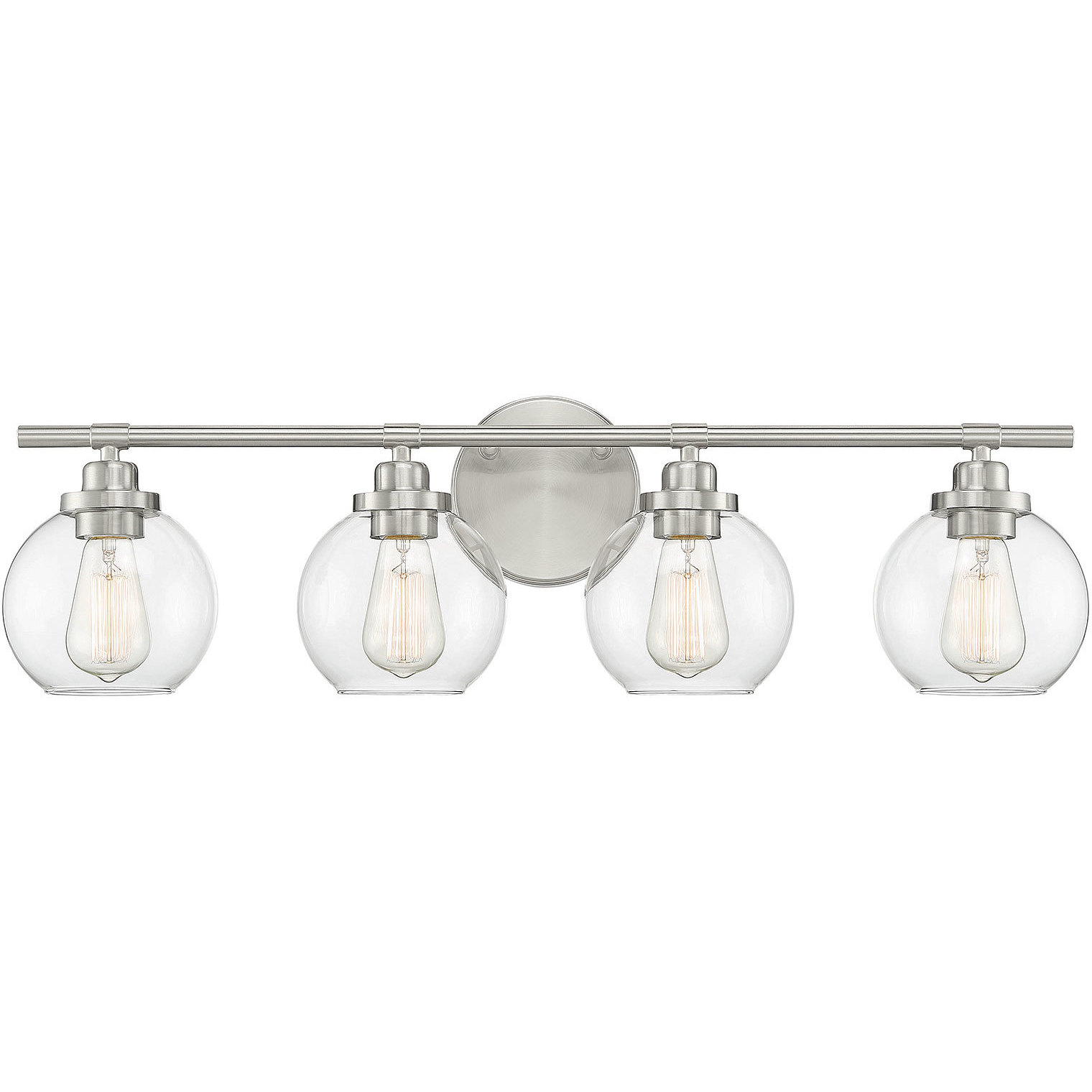 Savoy House 8-4050-4-SN Carson 4 Light 30 inch Satin Nickel