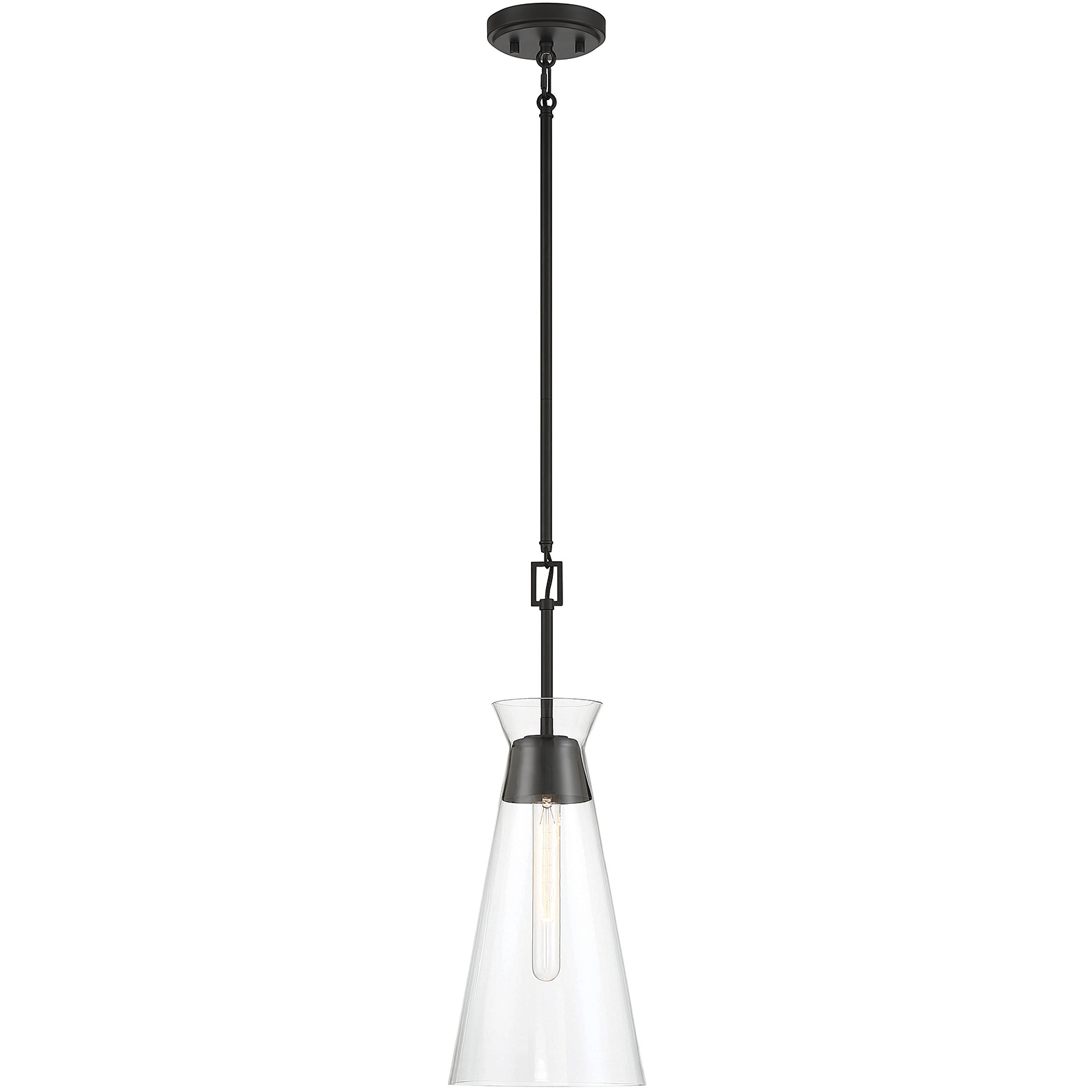 Savoy House 7-1831-1-89 Lakewood 1 Light 8 inch Matte Black