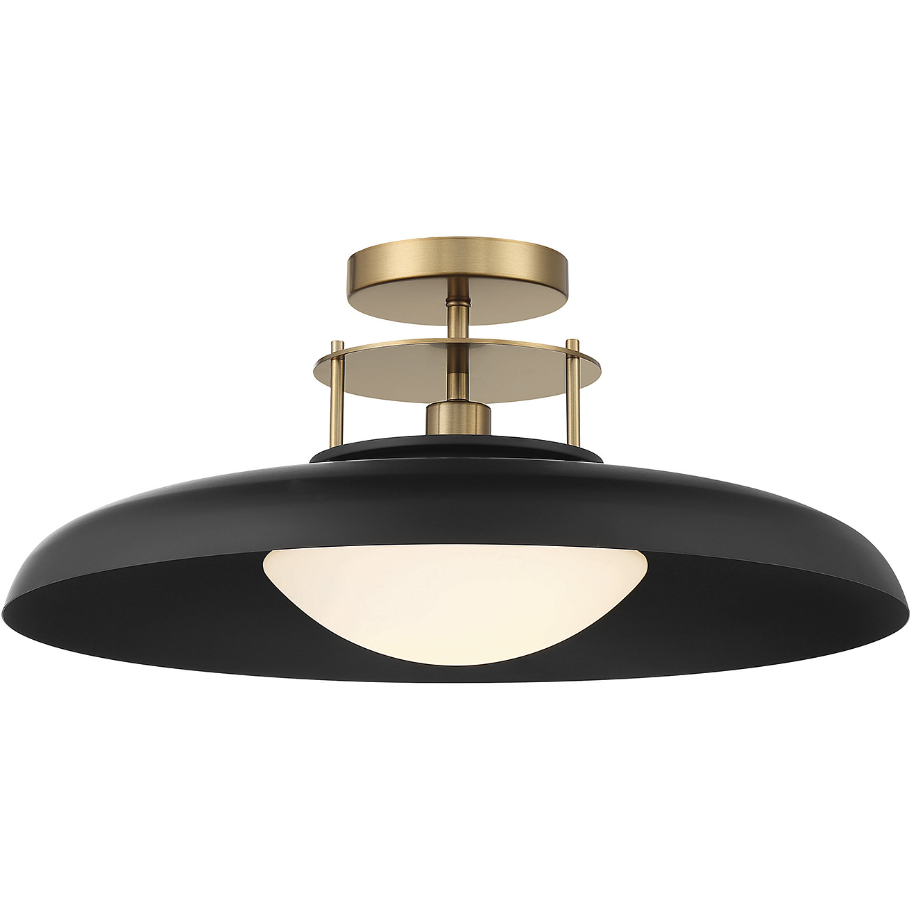 Savoy House 6-1685-1-143 Gavin 1 Light 20 inch Black with Warm